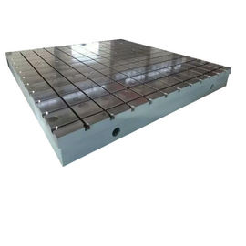 Crossed HT250  T Slot Base Plate Hand Scrap Surface Cast Iron Lapping Plate