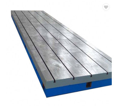 Machining Operation T Slots HB160 Cast Iron Surface Table With Groove