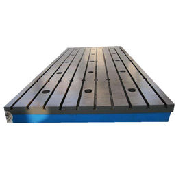 Crossed HT250  T Slot Base Plate Hand Scrap Surface Cast Iron Lapping Plate