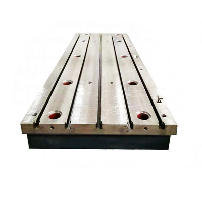 T スロット製粉 HT250 鋳鉄表面テーブル プレート高硬度 400x400mm